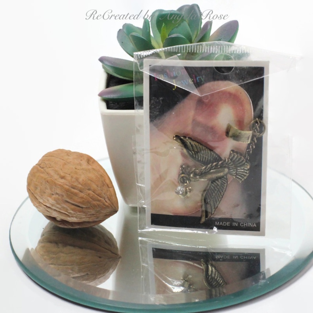 Ear Crawler with Ear Cuff Copper T…